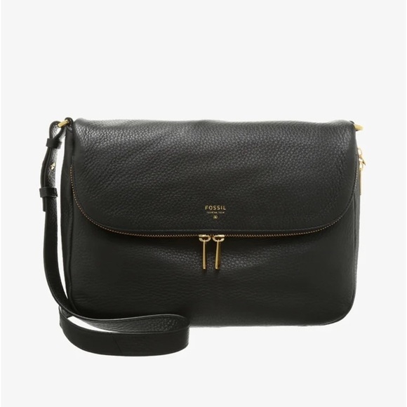 Fossil Handbags - FOSSIL Preston Leather Crossbody Bag